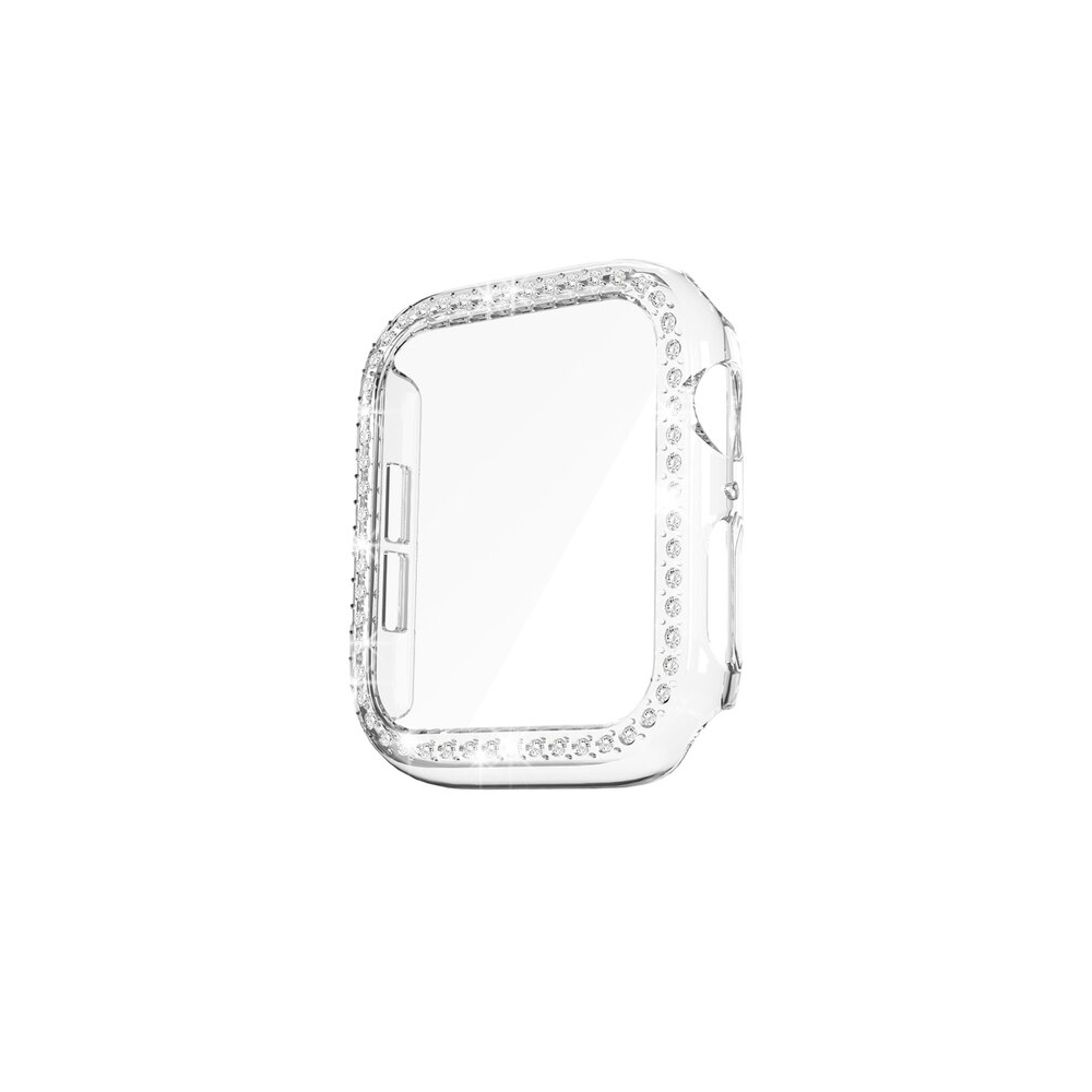 Case para Apple Watch Diamante 360 Transparente 45mm