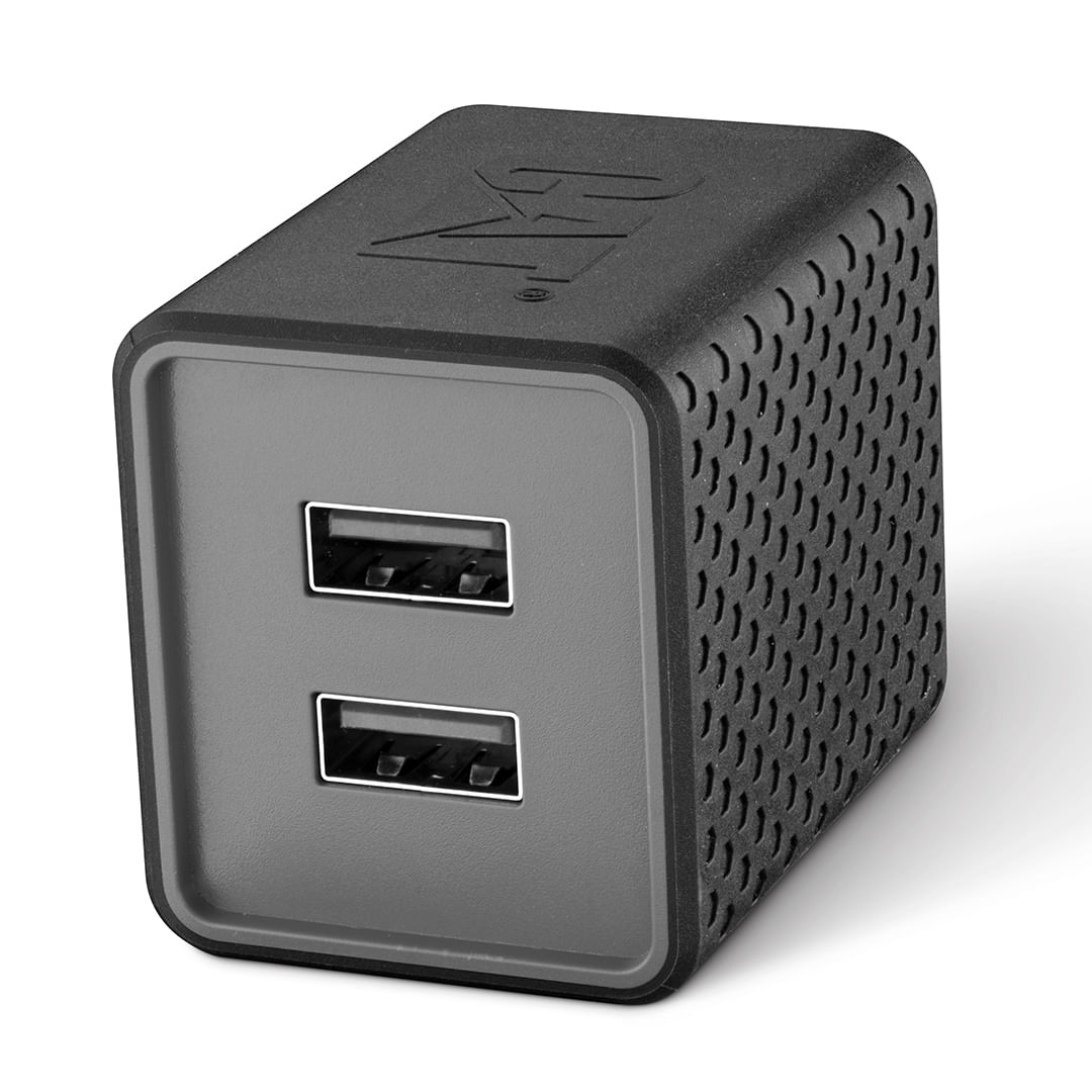 Cargador De Pared CAT Resistente Dual USB 3.4 A 2Puertos