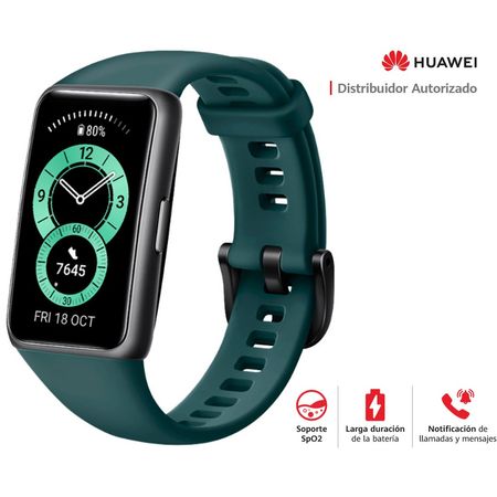 Smartwatch Huawei Band 6 Verde - Supermercado