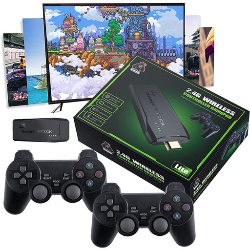 Consola Retro 620 Juegos Usb Joysticks Inalambricos Hdmi Super Mini Game Box