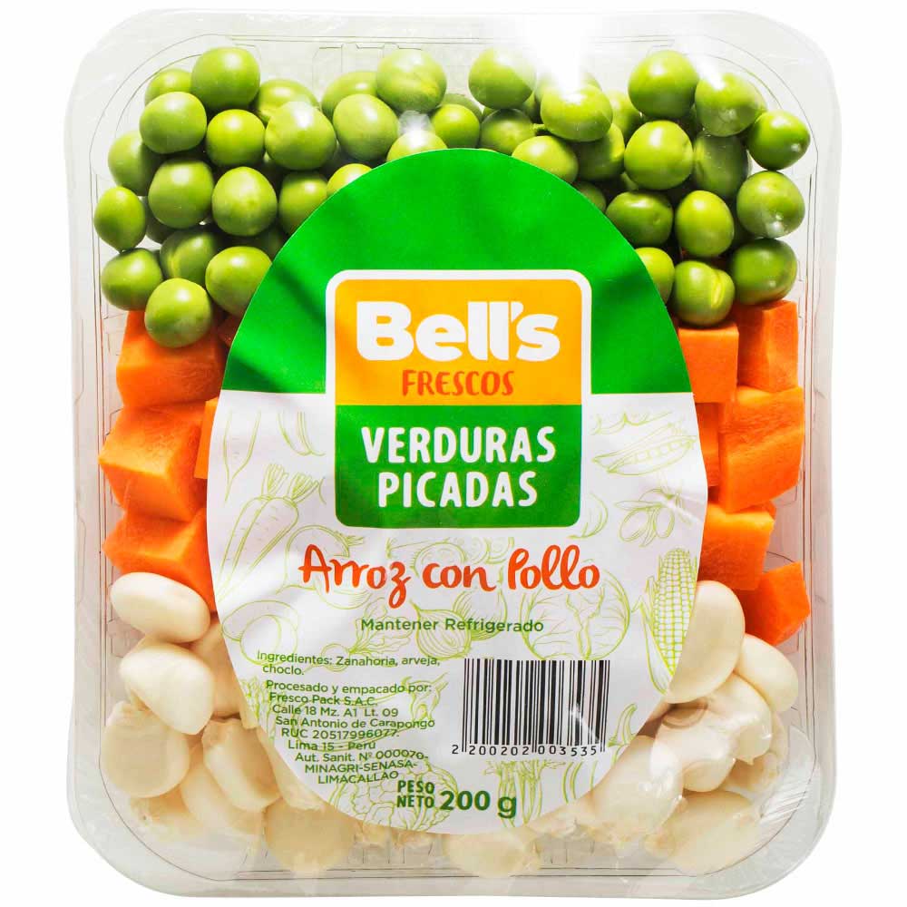 Arroz con Pollo BELL'S Bandeja 200g