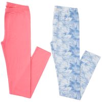 Pack x2un Pantalón Leggin Teen Niña Algodón EUREKA