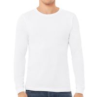 Pack x3 Polo Boston Manga Larga Cuello Redondo Blanco