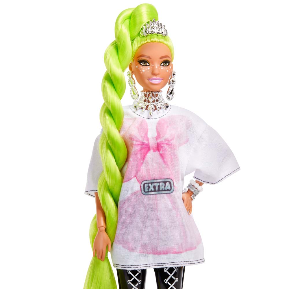 Muñeca BARBIE Cabellos Verde Neón HDJ44 Rosa | PlazaVea - Supermercado