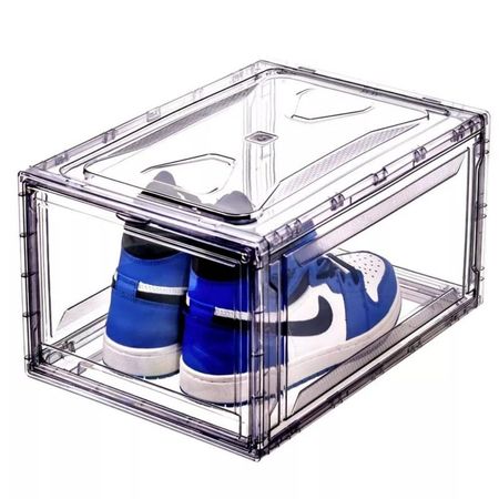 Caja apilable Premium para Zapatillas Zapatos Ahorra espacio Color Blanco  U499 - Promart