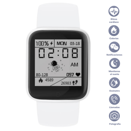 Reloj Inteligente Smartwatch D20 - Crazy Shop Uruguay