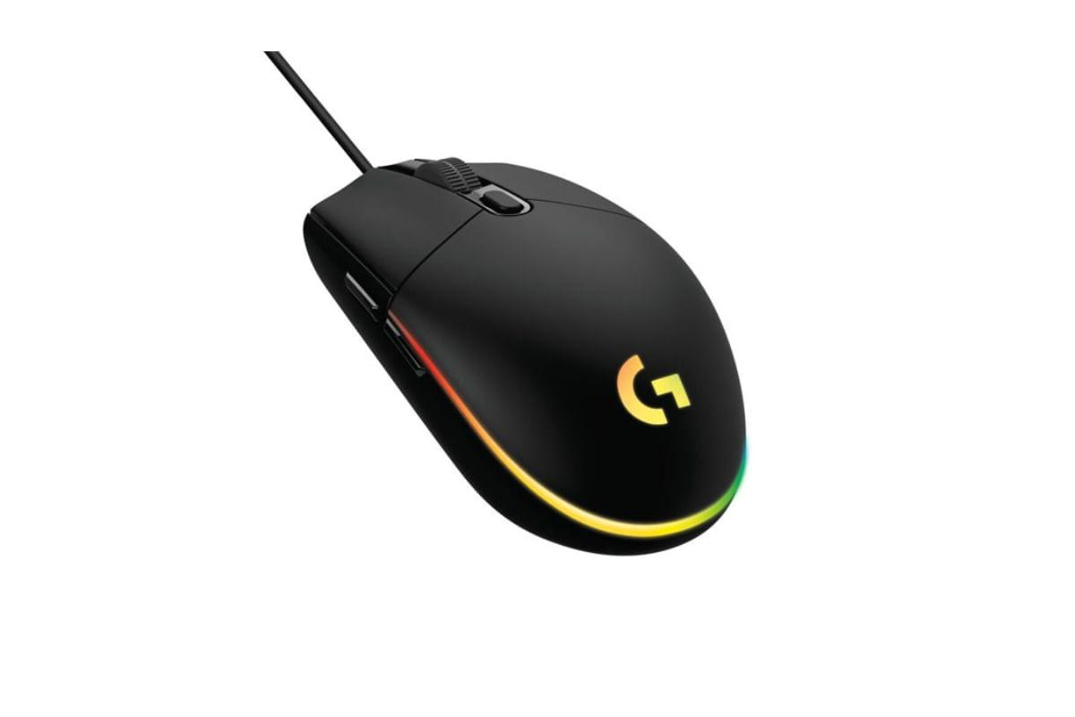 Mouse Logitech G203 Lightsync Optical 8000 DPI RGB BLACK