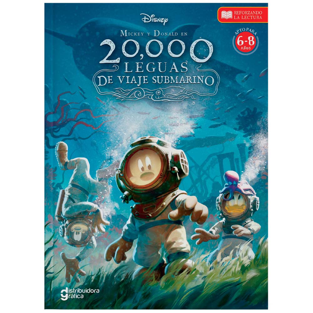 Libro Infantil DISNEY Mickey 2000 Leguas