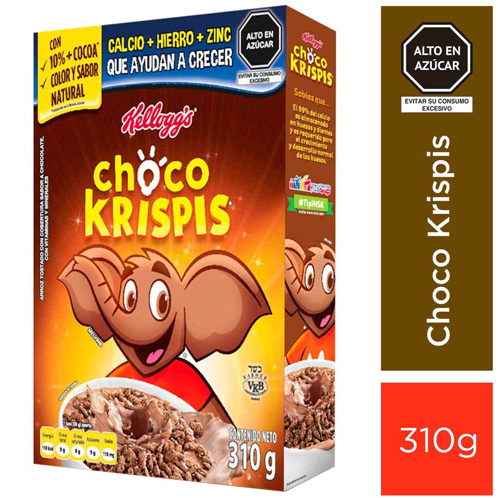 Cereal KELLOGGS Choco krispis Caja 310g | plazaVea - Supermercado
