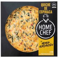 Quiche de Tomate y Espinaca HOME CHEF Caja 1un
