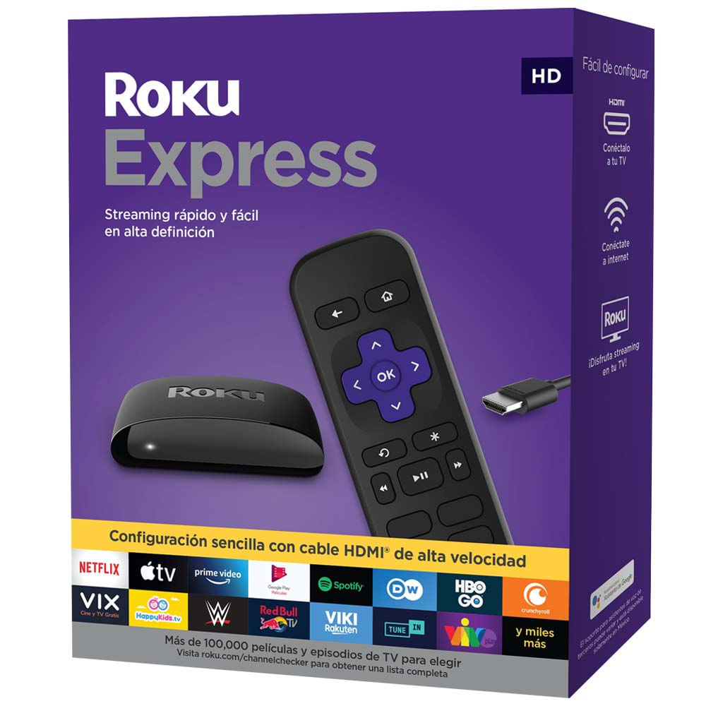 control-roku-express-hd-negro-plazavea-supermercado