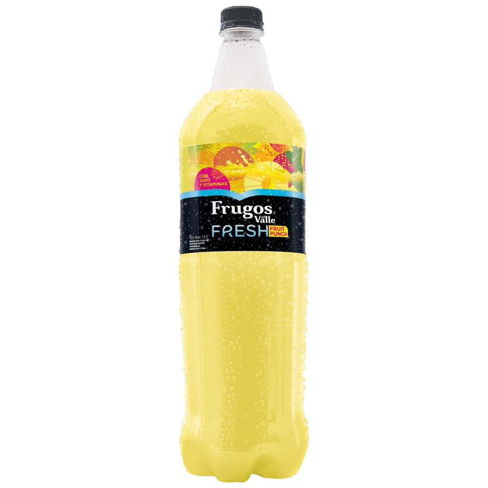 Bebida FRUGOS Fresh Fruit Punch Botella 1.5L plazaVea Supermercado