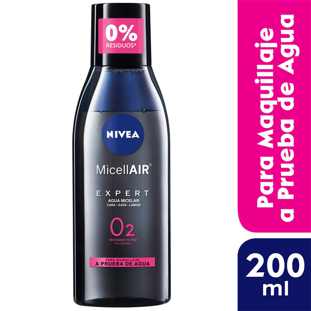 Agua Micelar NIVEA Micell Air Expert Frasco 200ml | plazaVea - Supermercado