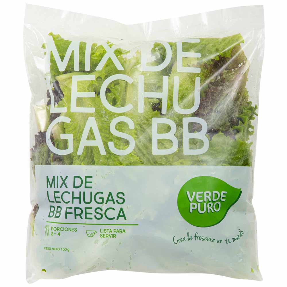 Mix de Lechuga VERDE PURO x Unid.