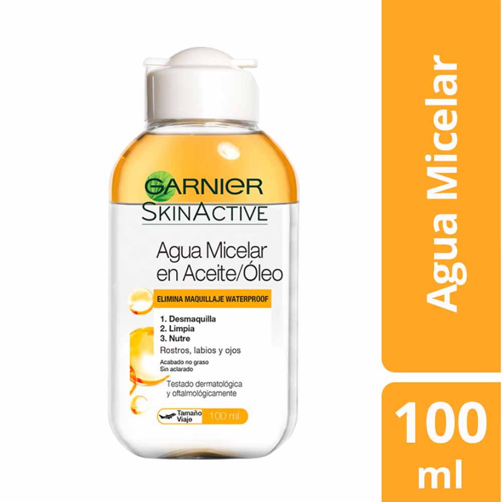 Agua Micelar GARNIER Óleo Frasco 100ml