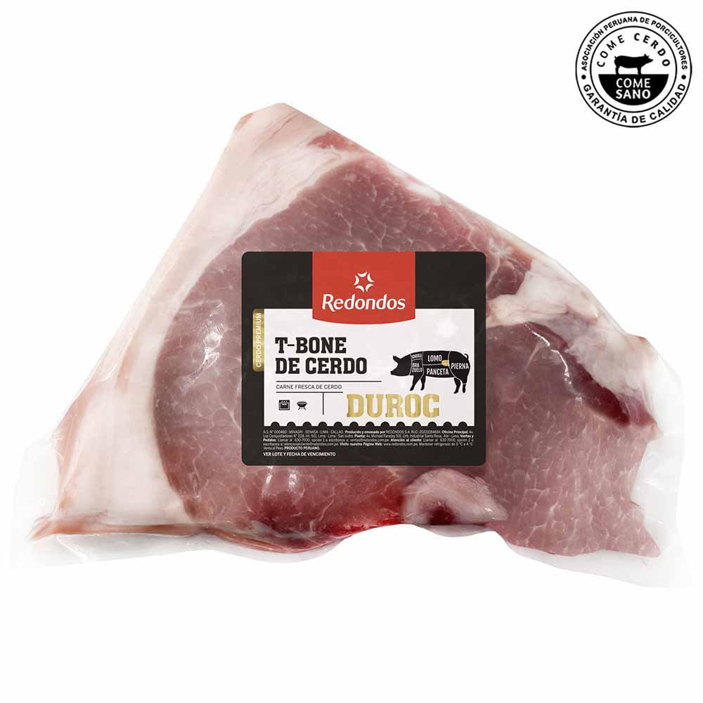 T-Bone de Cerdo Duroc REDONDOS x kg