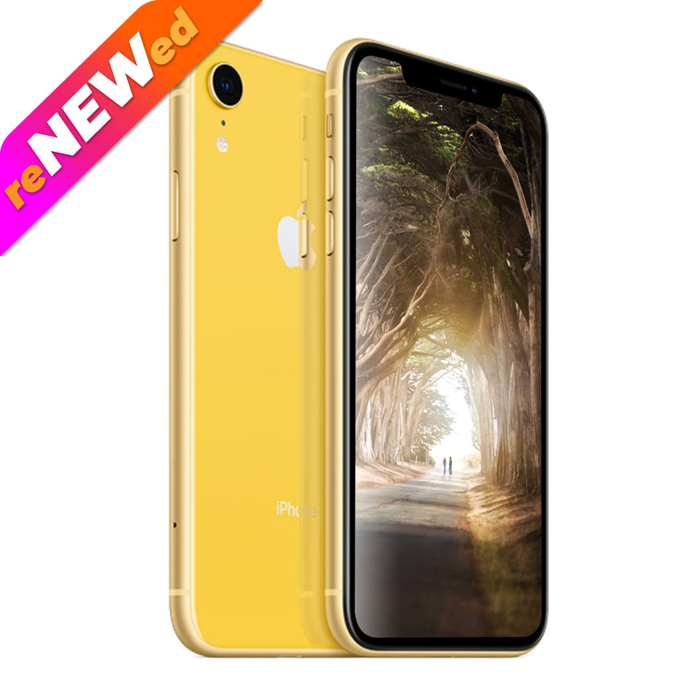 Reacondicionado Celular Apple Iphone Xr 64gb Amarillo Plazavea Supermercado 6670