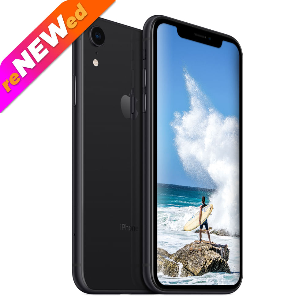 Celular Reacondicionado Apple Iphone Xr Color Negro 64gb