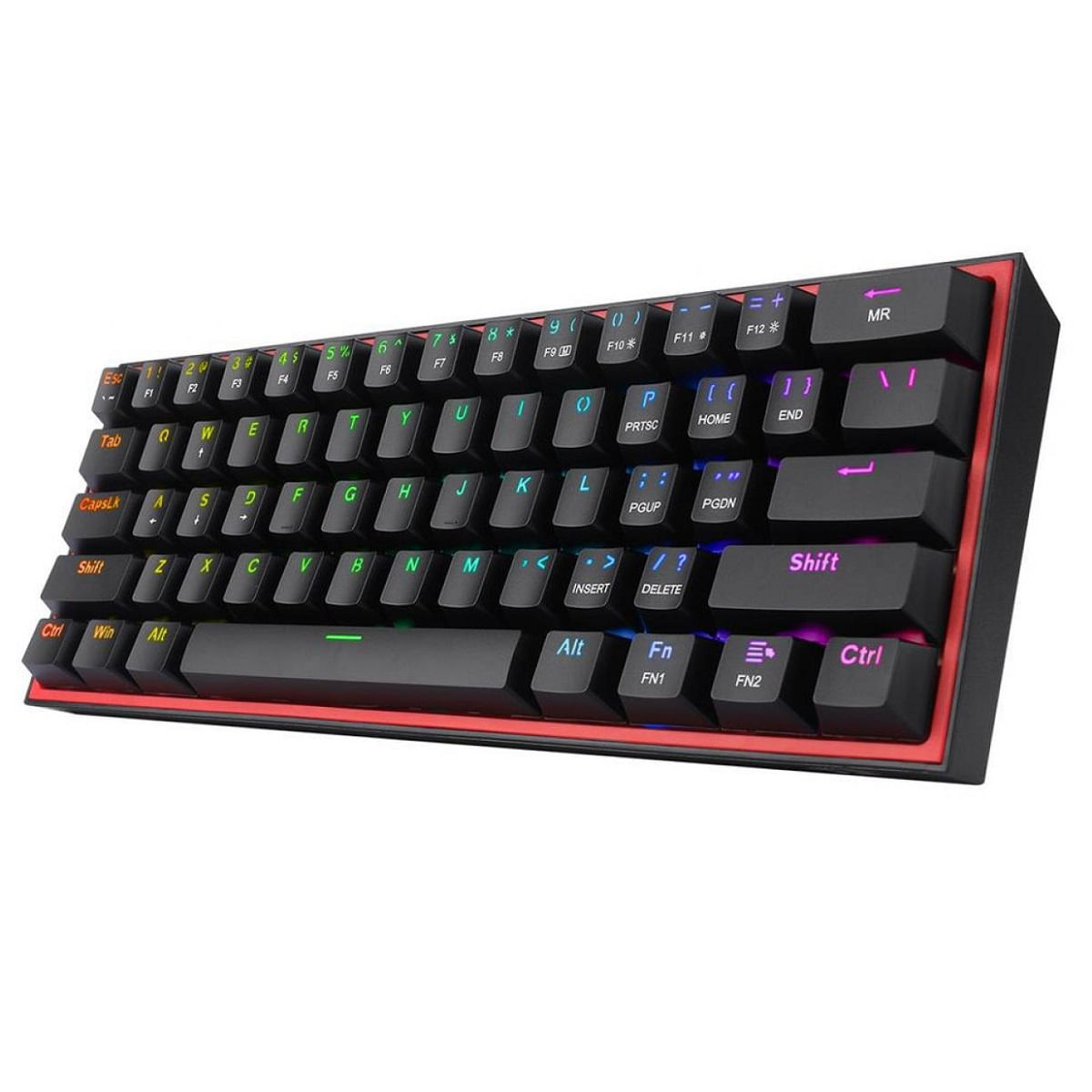 Teclado Redragon Fizz Pro K616 RGB Wired Wireless Switch Red Negro