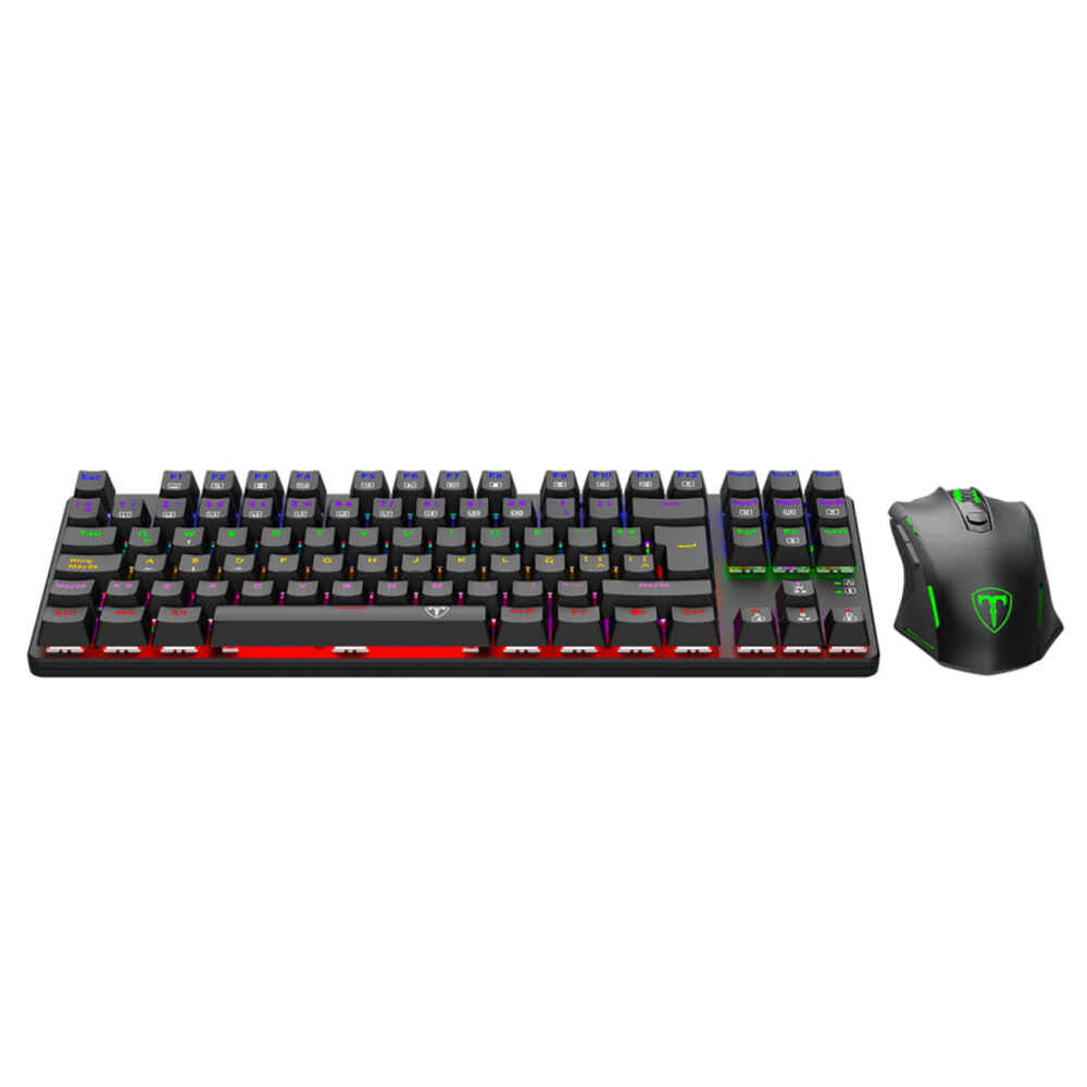 Combo Gamer T-Dagger T-TGS005 Advance Force Black Teclado/Raton 2 En 1