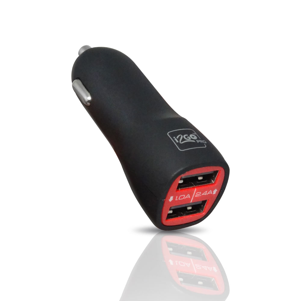 Cargador de Auto Dual Pro de 3.4 Amp i2Go Pro