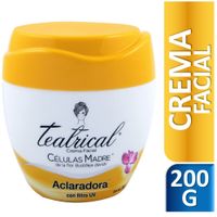 Crema Facial TEATRICAL Aclaradora con Células Madre Pote 200g