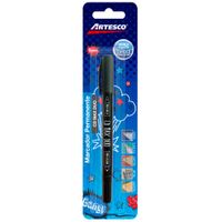 Marcador Indeleble ARTESCO Max Dúo Negro