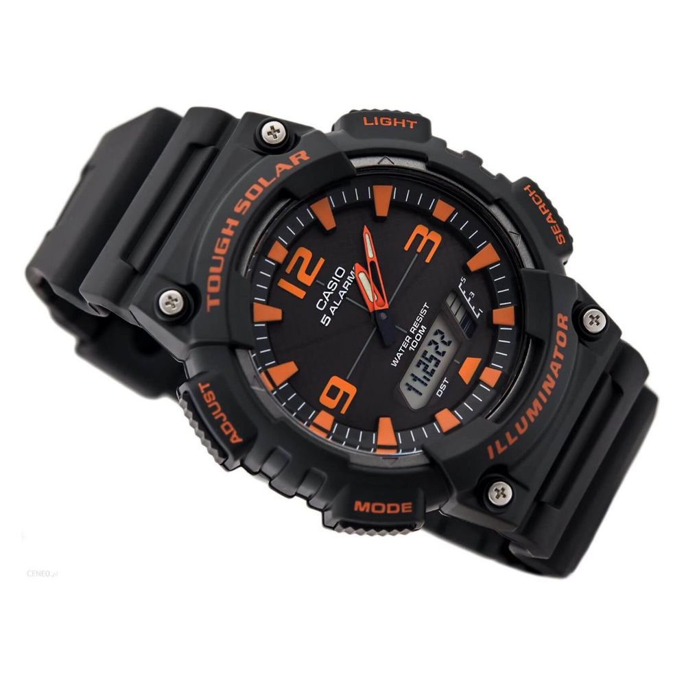 Reloj Casio Aq-s810w-8av Negro Hombre | plazaVea - Supermercado