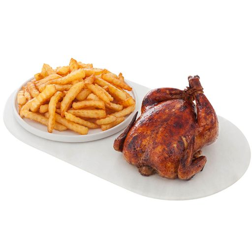 Pollo Rostizado + Papas Fritas | plazaVea - Supermercado