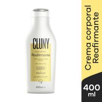 Crema Corporal Reafirmante Cluny - Frasco 400 ML