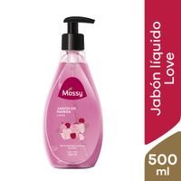 Jabón Líquido Mossy Love - Frasco 500 ML