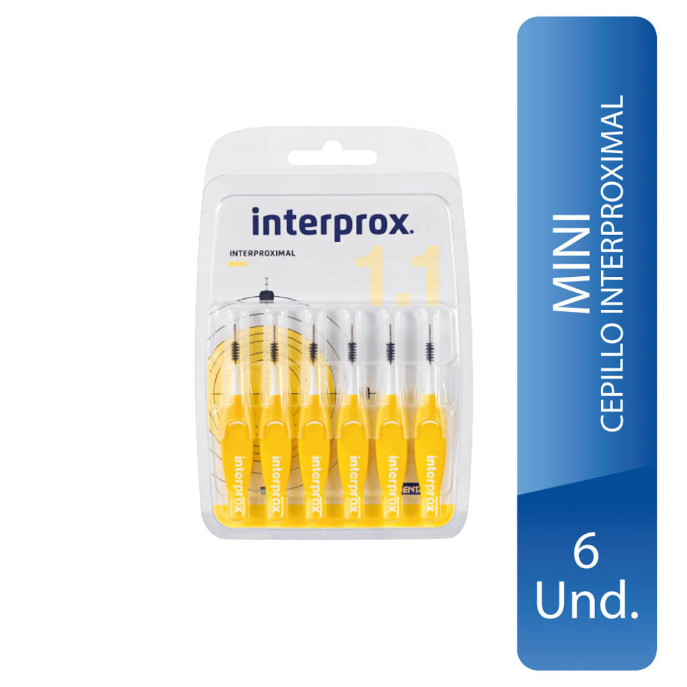 Cepillos Interproximales Interprox 4G Mini - Blister 6 UN