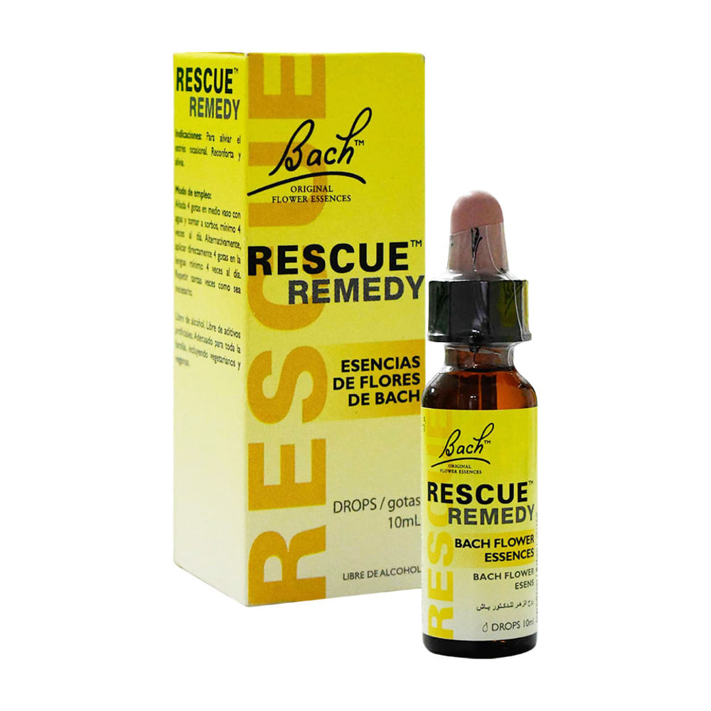 Rescue Remedy Gotas Flores de Bach Frasco 10 ML plazaVea Supermercado