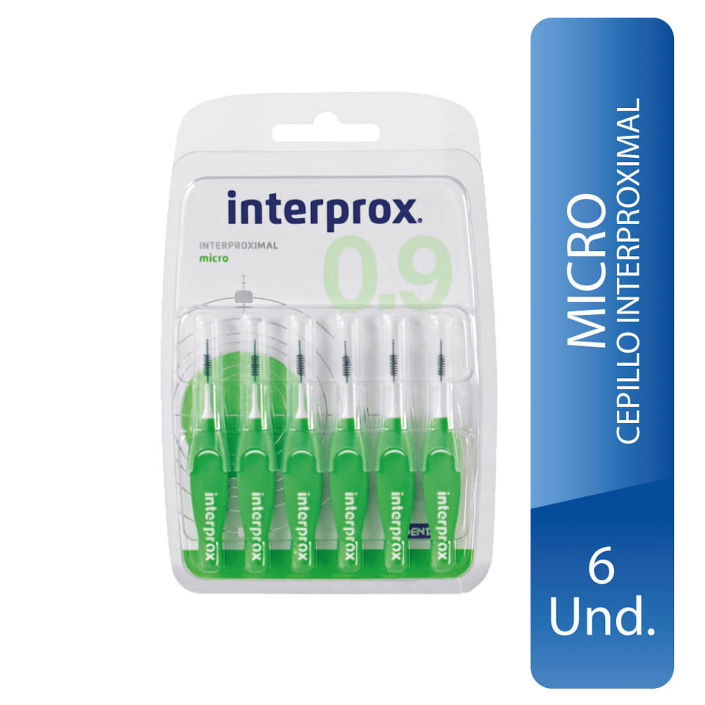 Cepillos Interproximales Interprox 4G Micro - Blister 6 UN