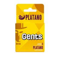 Preservativo Gents Plátano - Caja 3 UN