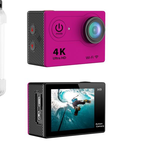Cámara deportiva GOKPRO - KLACK, Rosa, Bluetooth 5.0 de Acción Full HD  1080p Resistente al Agua HDMI Soporte de Tarjeta hasta 32 GB Grabación en  AVI