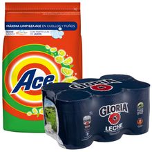 pack-detergente-en-polvo-ace-limon-bolsa-4kg-leche-gloria-evaporada-entera-lata-400g-paquete-6un
