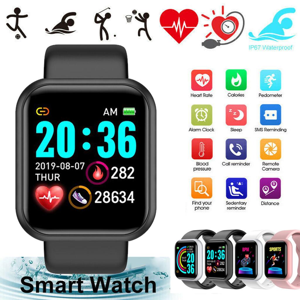 Reloj Inteligente Smartwatch Fit D20 Negro