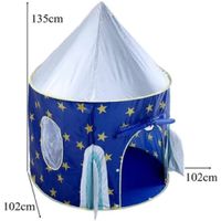 Carpa Castillo Cohete para Niño