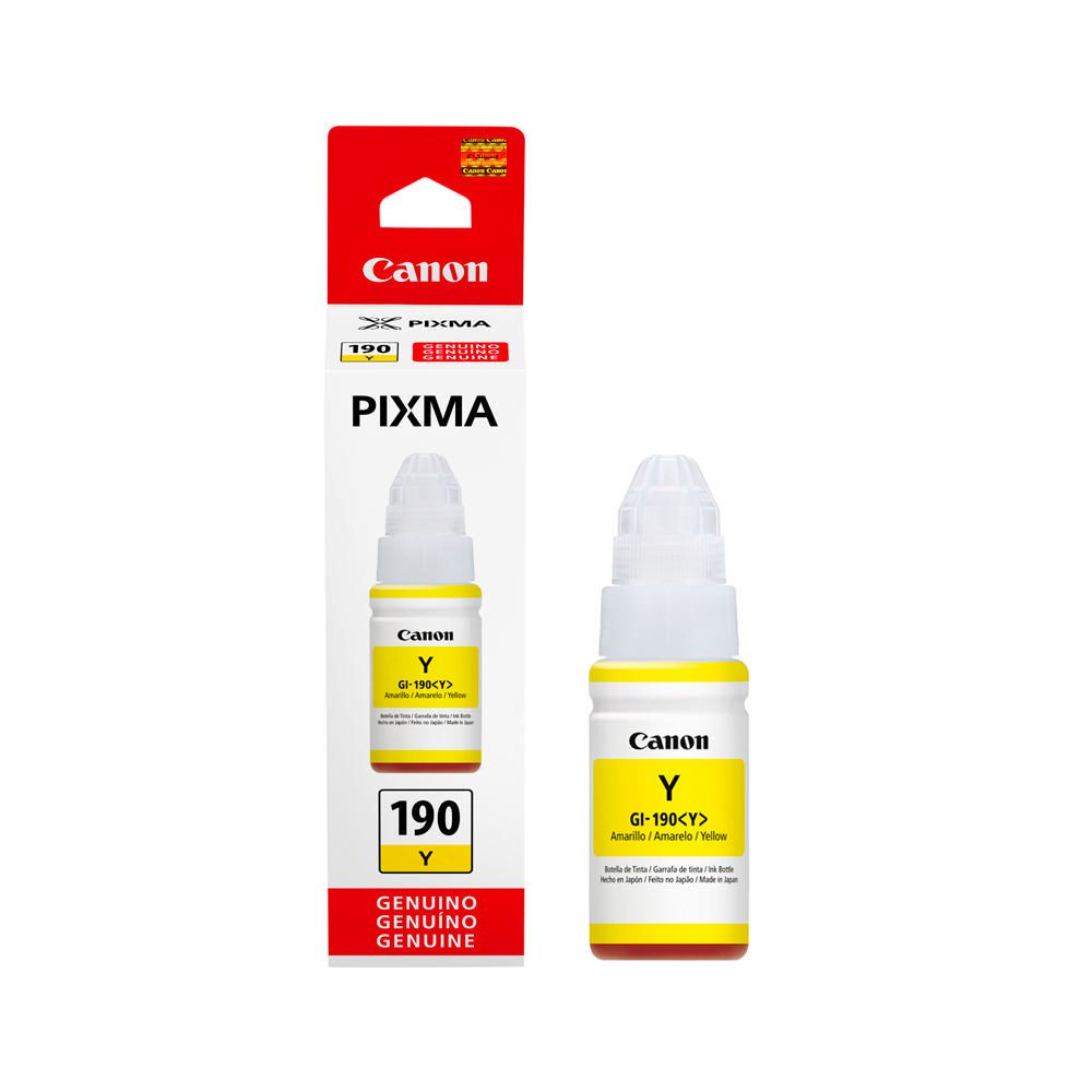 Tinta para impresora Canon GI-190 Y Amarillo | plazaVea - Supermercado