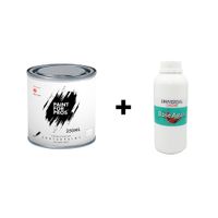 Pintura Efecto Pizarra Acrilica PRO +Sellador MagPaint SketchPaintPRO Transparente Gloss 250ml