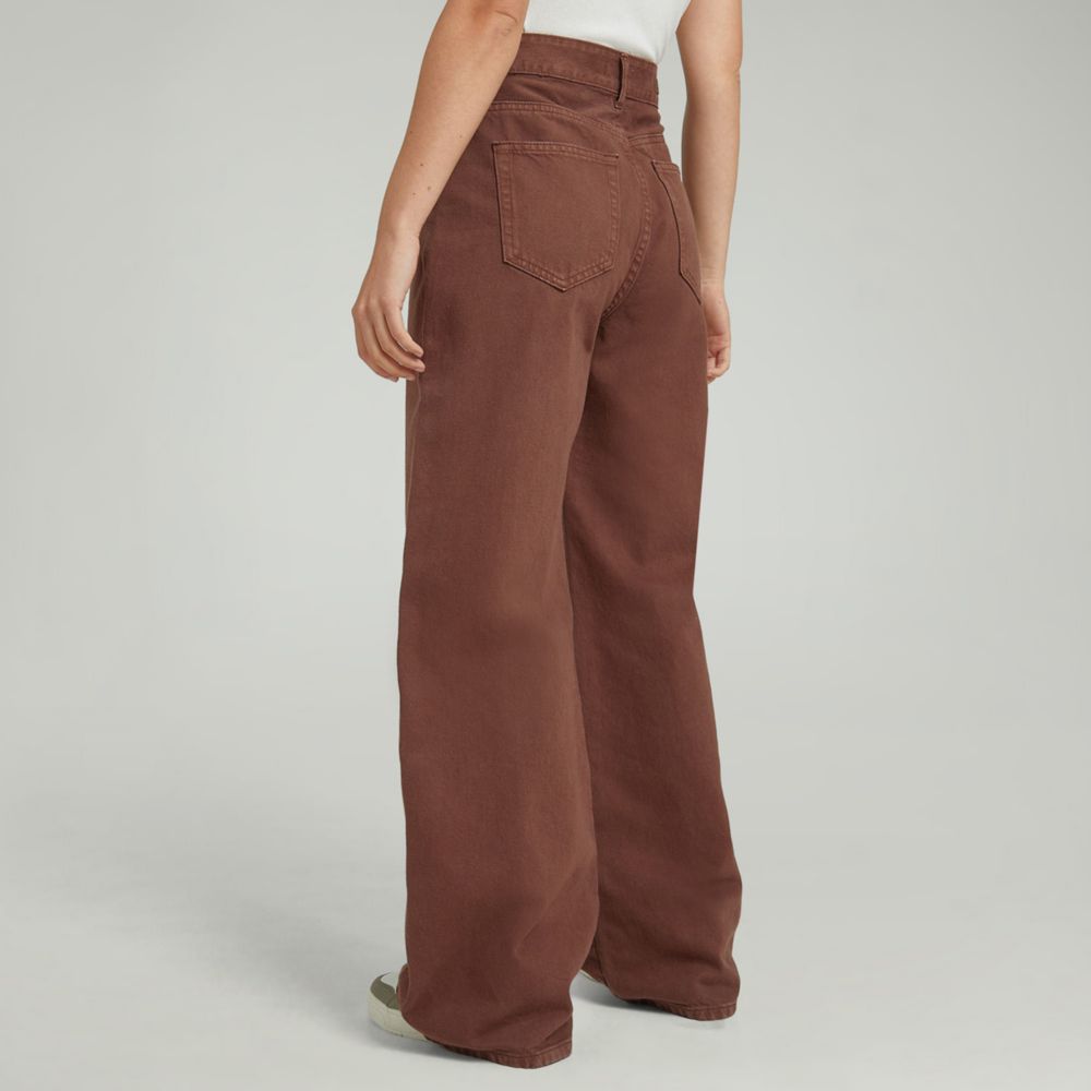 Jean Chocolate Mujer plazaVea Supermercado