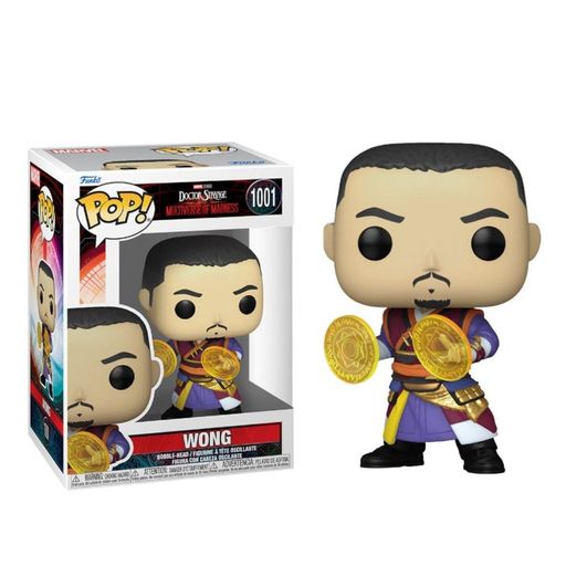 Funko Pop Marvel Doctor Strange Multiverse Wong plazaVea