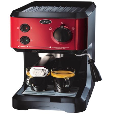 Cafetera OSTER 2 Tazas BVSTECMP65R-053 Rojo | plazaVea - Supermercado