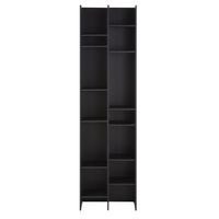 Librero Alfil Negro 192cm