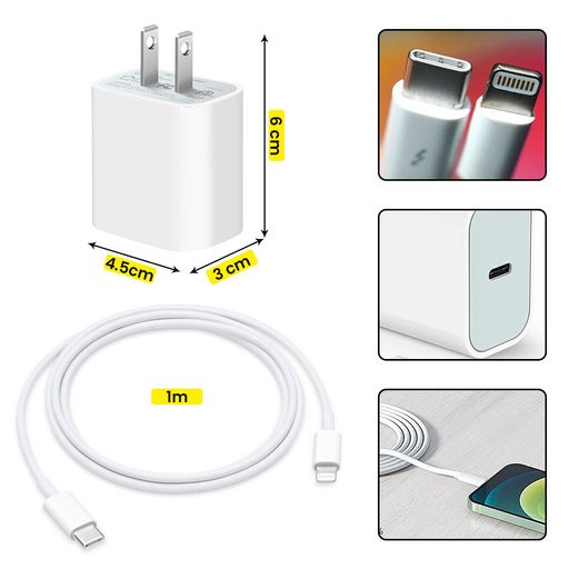 Adaptador de corriente USB-C de 20 W  Mac Center Perú – Mac Center Peru