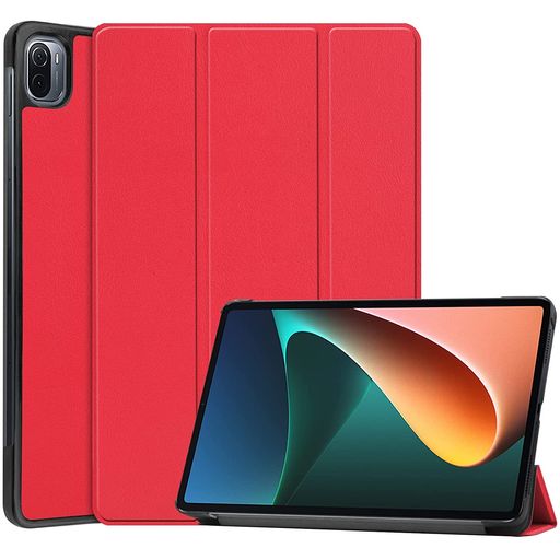 Funda Book Cover Para Xiaomi Mi Pad 5/MiPad 5 Pro Rojo