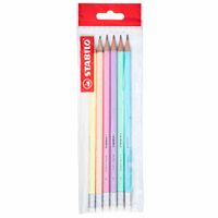 Lápices STABILO Pastel Bolsa 6un