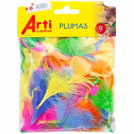 Plumas Colores ARTI Paquete 12g | plazaVea - Supermercado