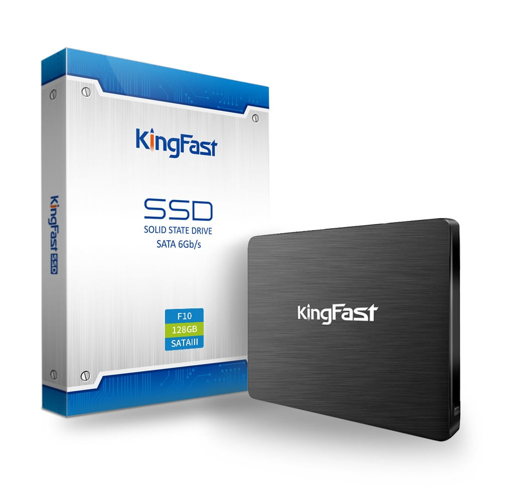 Disco Sólido 128 GB Kingfast Sata III 6.0gb/s Laptop pc